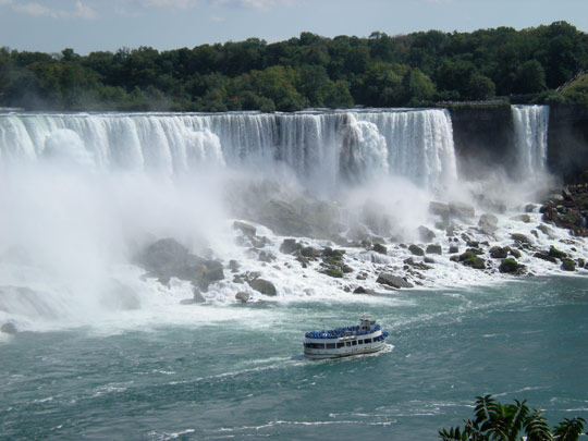 View of Maid of the Mist